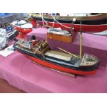 A High Quality Built Caldercraft SS Talacre Radio Controlled Coastal Steamer. Fitted with Decaperm