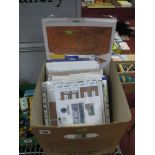 A Large Quantity of OO/HO Scale Card Building Kits, including houses, flats, pubs, shops, factories,