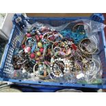 A Mixed Lot of Assorted Costume Jewellery :- One Box