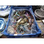 A Mixed Lot of Assorted Costume Jewellery :- One Box