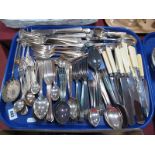 James Barber Knives, Turton, Insignia and other cutlery:- One Tray