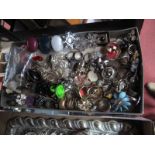 A Mixed Lot of Assorted Costume Rings:- One Tray