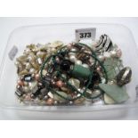 Fresh Water Pearl Bracelet, shell necklaces, etc:- One Box