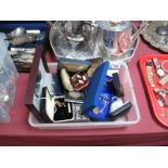 Gent's Cufflinks, lighters, commemorative coins:- One Box