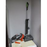 A Gtech Vacuum Cleaner, and an Electrolux Work Zone Visor vacuum. (2)