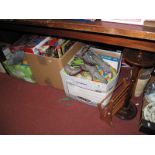 A Good Selection of Children's Games, jigsaws, plastic toys, etc:- Three boxes