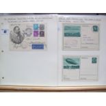 1931, 14th-15th June Graf Zeppelin LZ-127 Hanover Flight Postal Stationary Card, posted on board