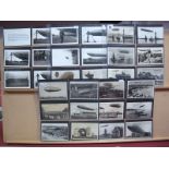 Thirty Original Graf Zeppelin LZ-127 Postcards and Real Photographs, including views over