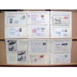 Twenty-Eight Commemorative Zeppelin Covers 1953-1974, including 1953, 25th Anniversary of the