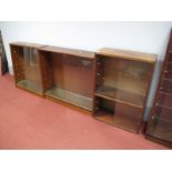 Three Floor Standing Display Cabinet, with glass shelves, ideal for 1:18th scale models. No.1