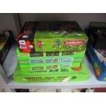 Five Subbuteo Football Sets. Including "FA Premier League", and continental edition. Loter sets only