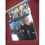 Four Signed Harry Potter 16" by 12" Colour Photographs. James Phelps, Neville Longbottom, Davod