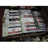 Seventy X Box and X Box 360 Cased Games Discs, including Shadow Run, Halo 3. Fable 3, Assasins