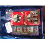 A Britains 1977 Silver Jubilee Set. 7225 Comprising Six Figures. Boxed. A 1970 Britains three figure