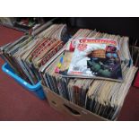 Approximately 500 Judge Dredd 2000AD Comics, and year books from the mid 1990's-mid 2000's:- Two