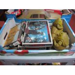 Two Original Star Wars Return of the Jedi Jabba the Hutt Figures, with playset base (missing two
