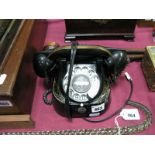 Bell Black Anvil Telephone, bearing "FTR" sale.