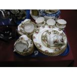 Royal Albert "Celebration" Dinner Ware, of forty-two pieces:- One Tray