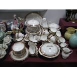 A Quantity of Royal Grafton "Majestic" Pattern Tea, Coffee and Dinnerware, including four