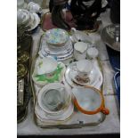 XX Century Shelley China, a collection including part tea services, sandwich plates, commemorative