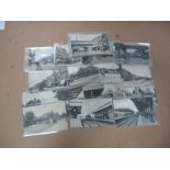 Twenty Three Early XX Century Charles Martin Picture Postcards, all portraying Greater London and