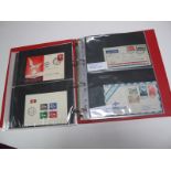 A Large Plastic Box of Switzerland Covers, in four albums and loose, mainly First Day Covers from