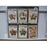 Fifty Early XX Century Birn Brothers London Series Chromo-Litho and Embossed Picture Postcards, very