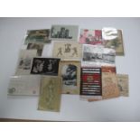 An Interesting Group of Novetly Postcards, including transparencies, written in code (de-cyphered by