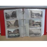 Topographical- Waltham Abbey. Collection of mainly early XX Century cards in a ring binder, all