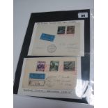 Liechtenstein Flight Covers - Two Covers Vaduz to Innsbruck First Flight, 1st July 1935 both with SG