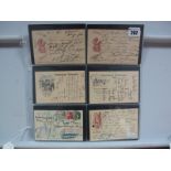 Thirty-Nine Suchard Chocolate Pre-Paid Advertising Letter Cards From 1896-1914. All except three are