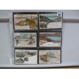 Forty One Early to Mid XX Century Swiss Postcards, including Muller and Strub chromo-lithos, Paul