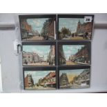 Fifty-Three Topographical Charles Martin Picture Postcards, with views of Surrey and Kew Gardens.