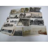 One Hundred Early Edwardian and Georgian Picture Postcards and Real Photo's, depicting scenes in and