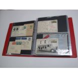 An Excellent Collection of Switzerland Covers, and cards, in two large and one small albums in a