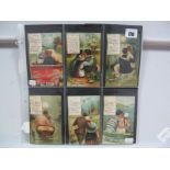 Fifty Five Early XX Century Birn Brothers London Series Chromo-Litho and Embossed Picture Postcards,