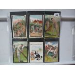 A Range pf Some Fifty Six Early XX Century Comic Postcards, covering a variety of themes including