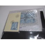 Switzerland Stamps - The Scarce 2000 SG 1460/MS 1461 Embroidery Sheet, fine used on cover to