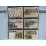 Forty Five Early XX Century (Circa 1910) Swiss Military Associated Post Cards, including '