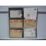 1890 Penny Post Exhibition and 1891 Naval Exhibition- A small collection of postal stationery