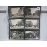 Fifty-Six Topographical Charles Martin Picture Postcards Mint and Used, all featuring scenes of