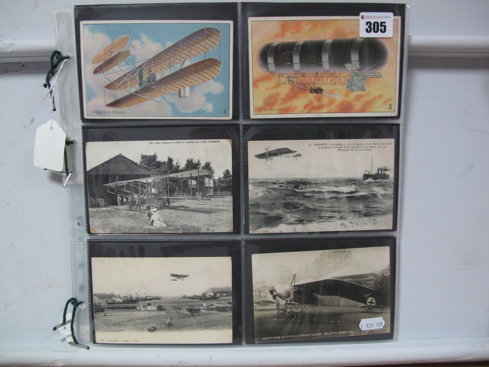 Fifty Seven Picture Postcards and Real Photo's Depicting Pioneers of Early Flight and Their