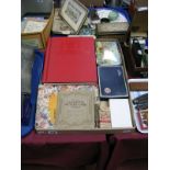 Stamp Albums, Wills cigarette picture card album, World Snooker magazine.