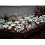 A Royal Albert Old Country Roses Dinner and Tea Service, comprising:- two oval meat plates, twenty