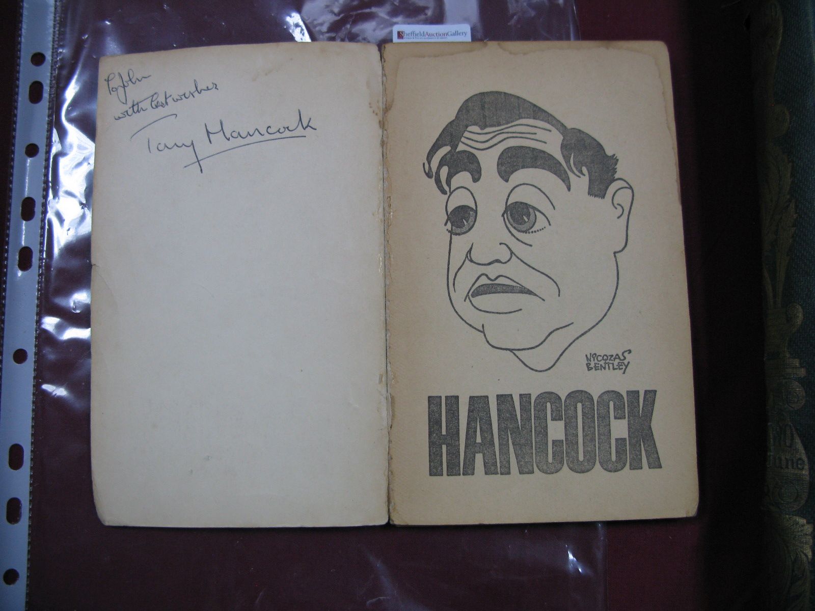 The Book "Anthony Aloysius St. John Hancock", Four Scripts for Television. Corgi edition 1962.