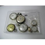 Pinnacle, Alco, Inventic and Other Openface Pocketwatches, a 9ct gold cased lady's wristwatch