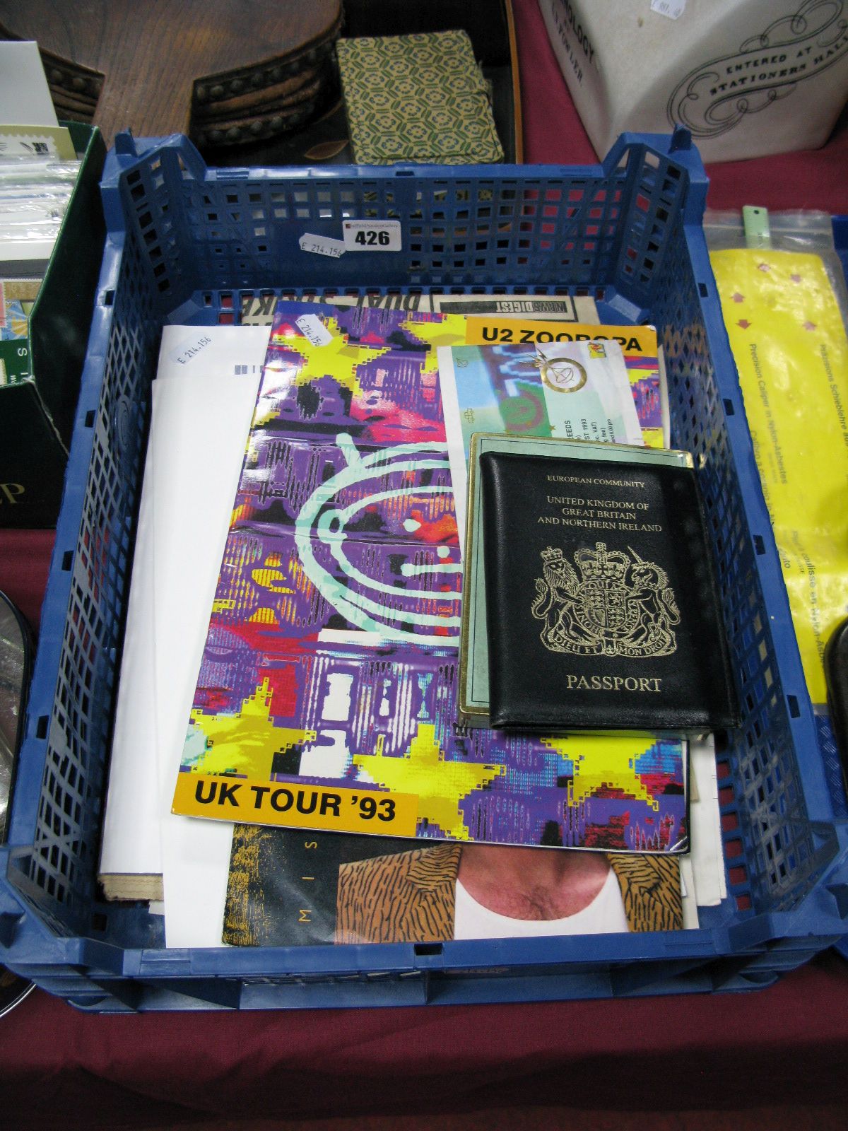 Ephemera- including Concorde Booklet and flight certificate (unnamed), two copies of the Liverpool