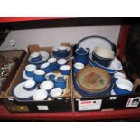 Denby Pottery - dinner and teaware including tureens:- Two Boxes