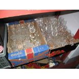 A Quantity of Drinking Glasses:- Two Boxes