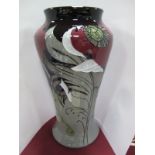 A Moorcroft Pottery Vase, decorated with the "Clonter Wood" design by Emma Bossons, shape 95/10,